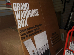 How to Pack Tall Chairs for Moving Using U-Haul Wardrobe Boxes